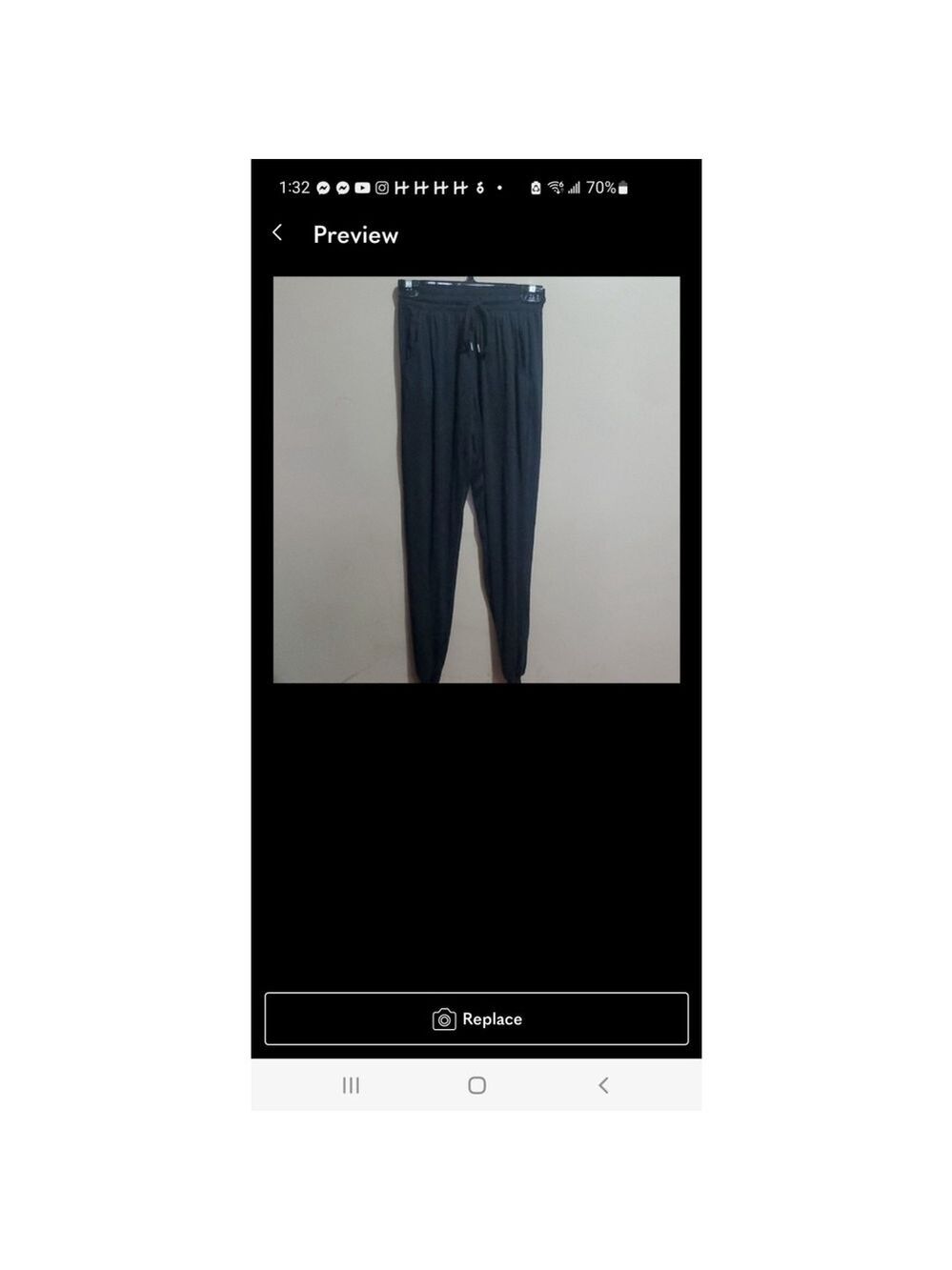 Ardene Basic Black Drawstring Jogger Pants Women’s Size XS